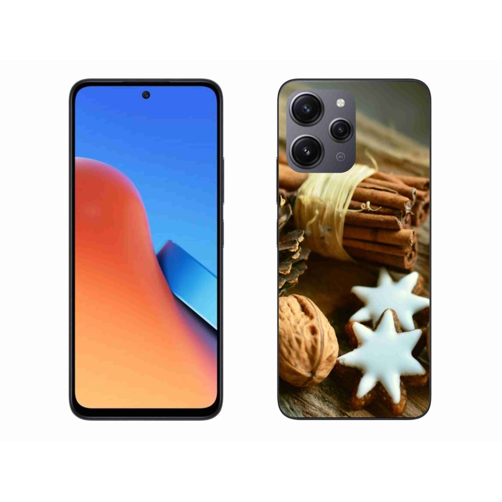 Gelový kryt mmCase na Xiaomi Redmi 12 - skořice a perníčky