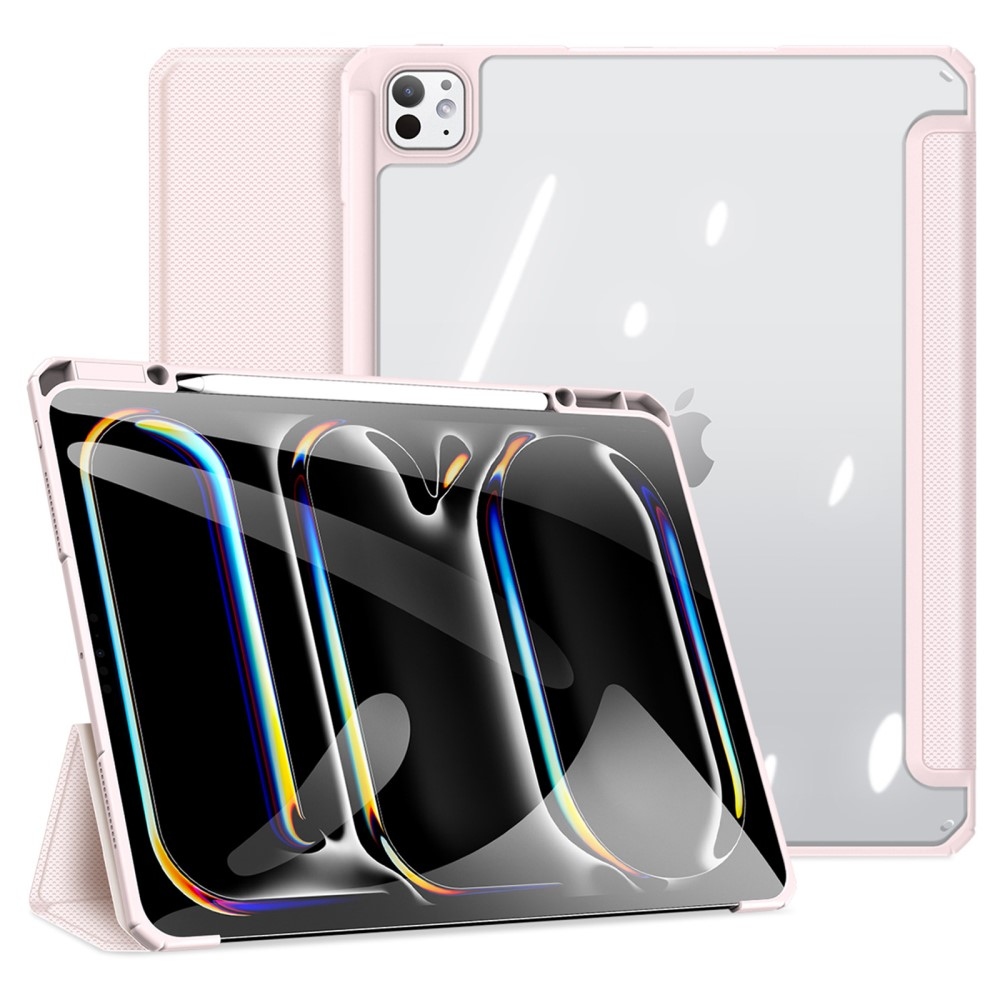 DUX chytré zavírací pouzdro na iPad Pro 13 (2024) - růžové