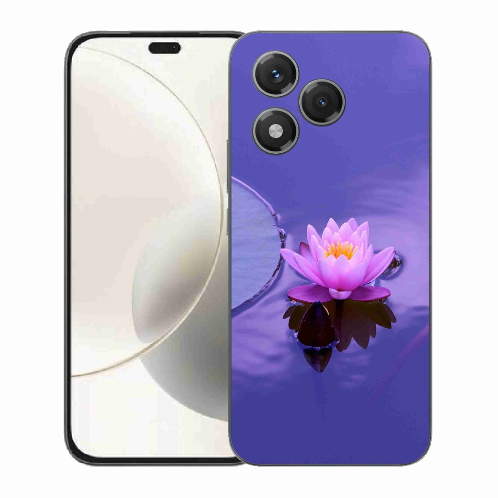 Gelový kryt mmCase na Honor 400 Lite - květ na hladině