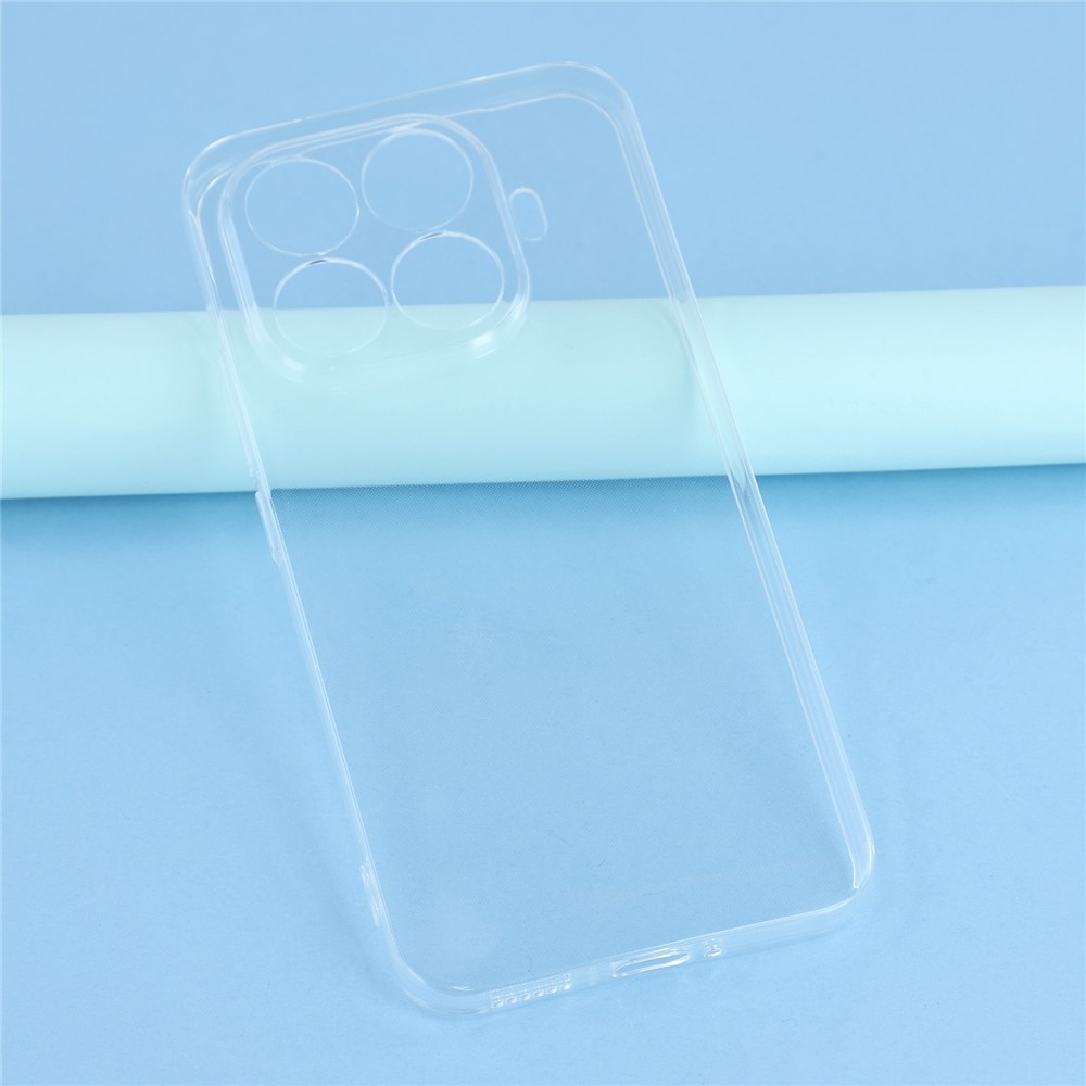 Průhledný gelový obal na Xiaomi 15T Pro - průhledný