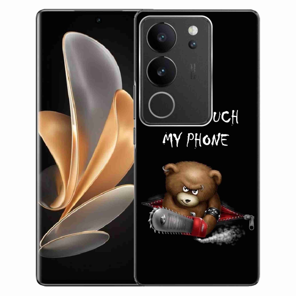 Gelový kryt mmCase na Vivo V29 5G - nesahej na telefon
