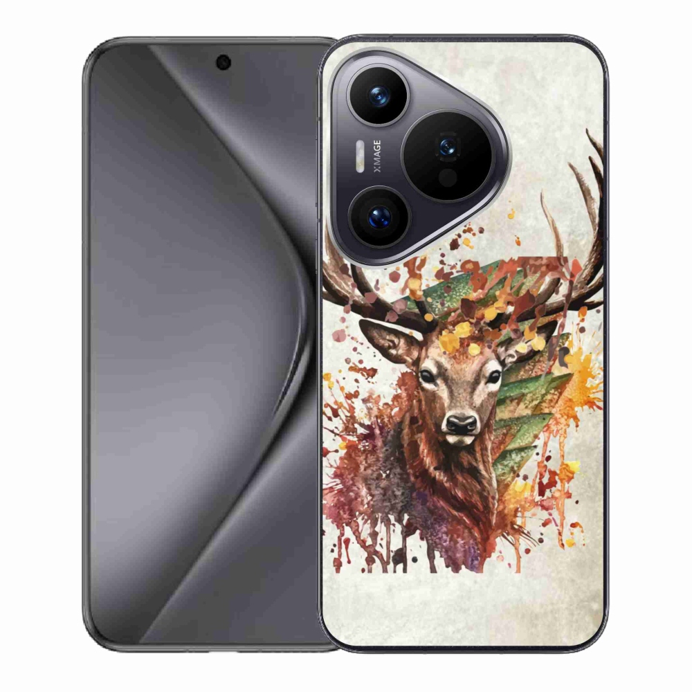 Gelový obal mmCase na Huawei Pura 70 - jelen 1
