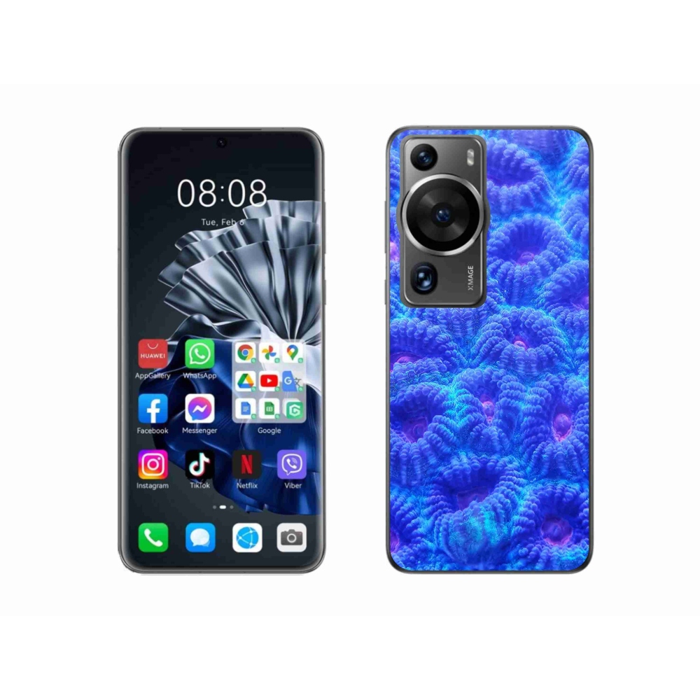 Gelový kryt mmCase na Huawei P60 Pro - abstraktní motiv 17