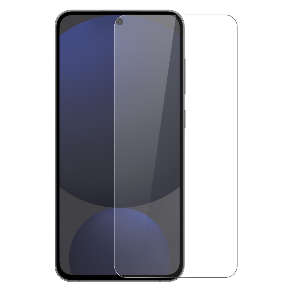 NORTHJO průhledný gelový obal + tvrzené sklo na Samsung Galaxy S25+ - průhledný