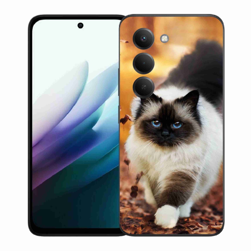 Gelový kryt mmCase na Xiaomi Redmi 15 4G/5G (171mm) - kočka