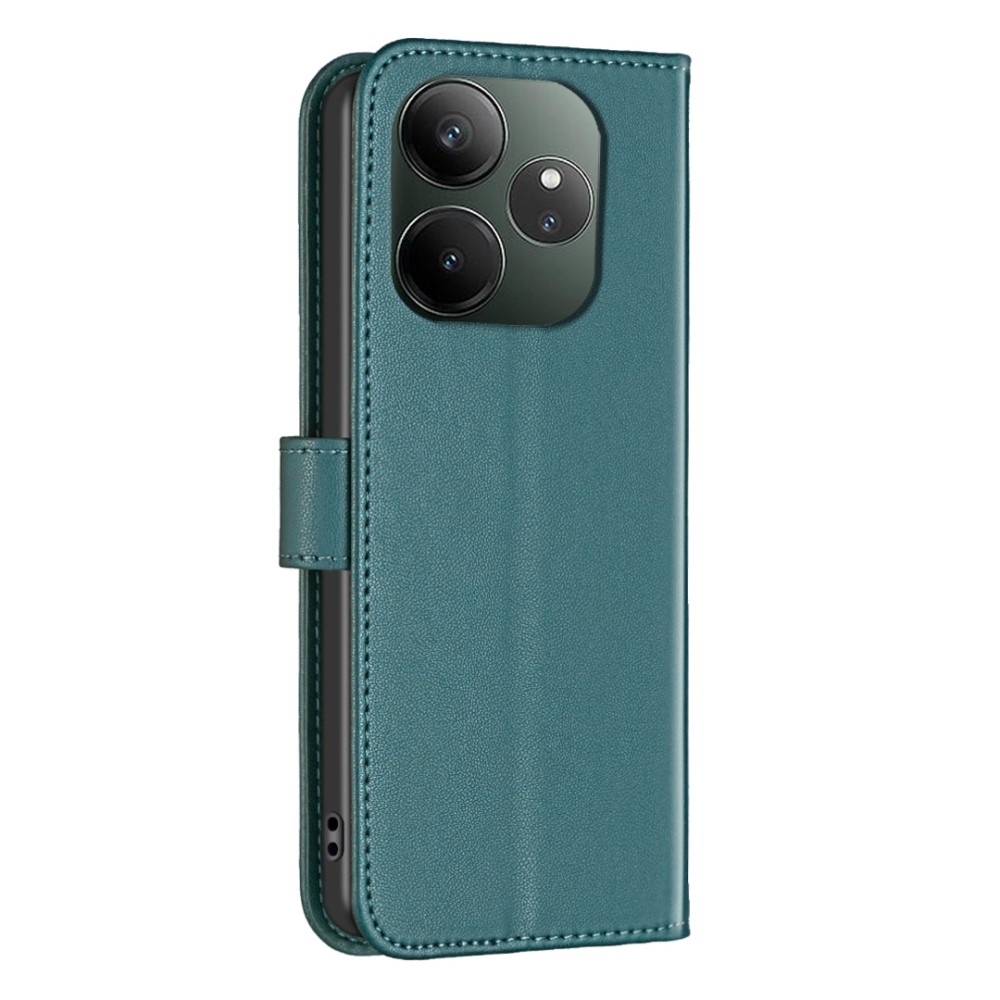 BNF knížkové pouzdro na Realme GT 6 5G/GT 6T 5G - zelené