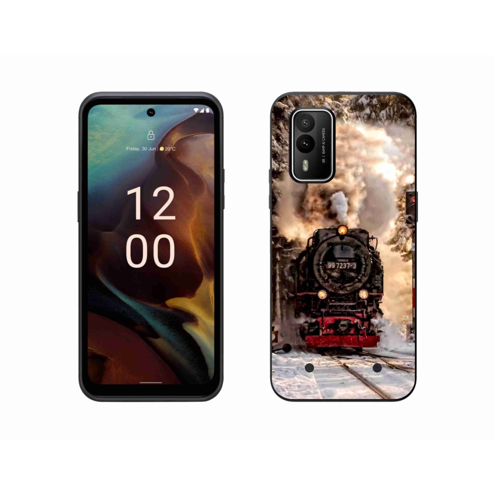Gelový kryt mmCase na Nokia XR21 - vlak