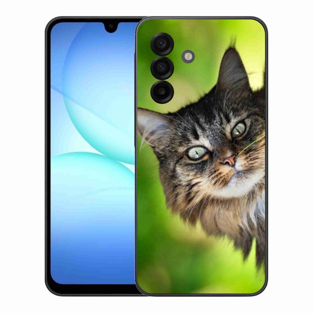 Gelový kryt mmCase na Samsung Galaxy A17 4G/5G - kočka 3