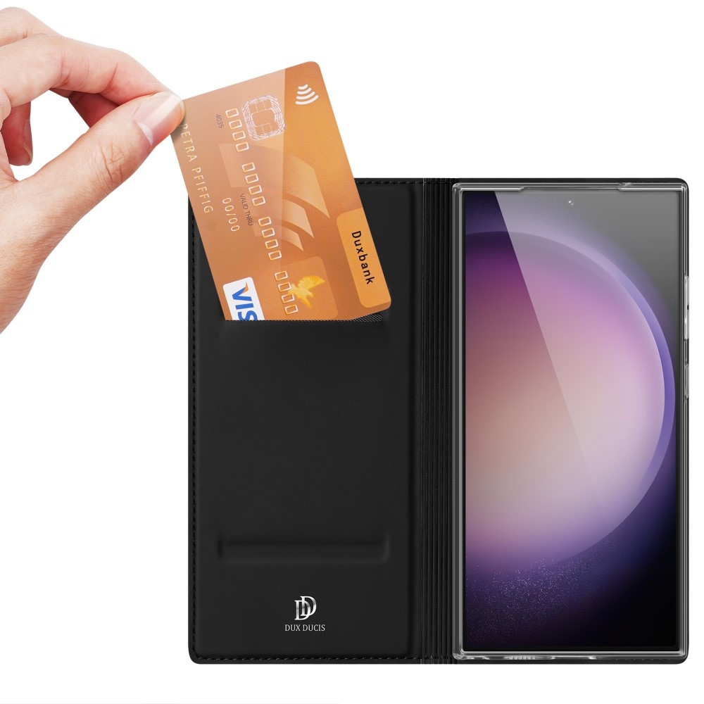 DUX knížkové pouzdro na Samsung Galaxy S24 Ultra - černé