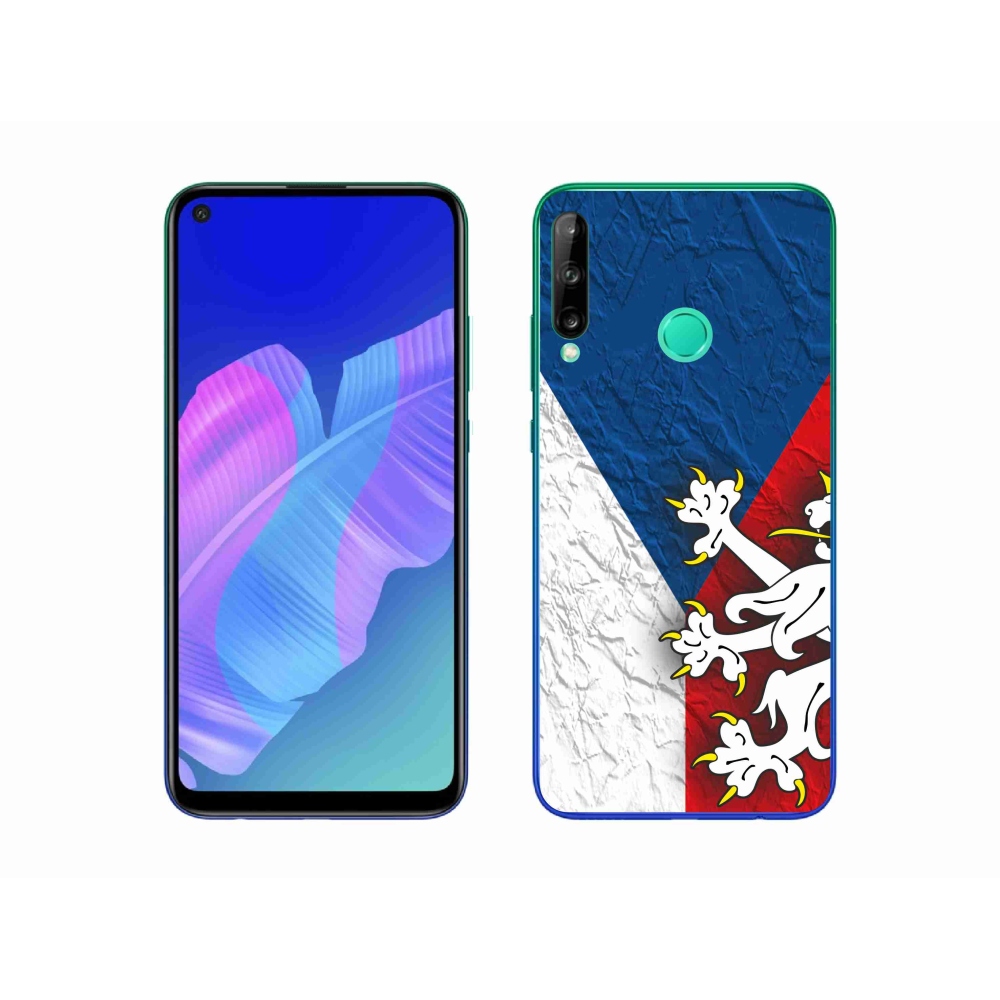 Gelový kryt mmCase na Huawei P40 Lite E - česká vlajka 1