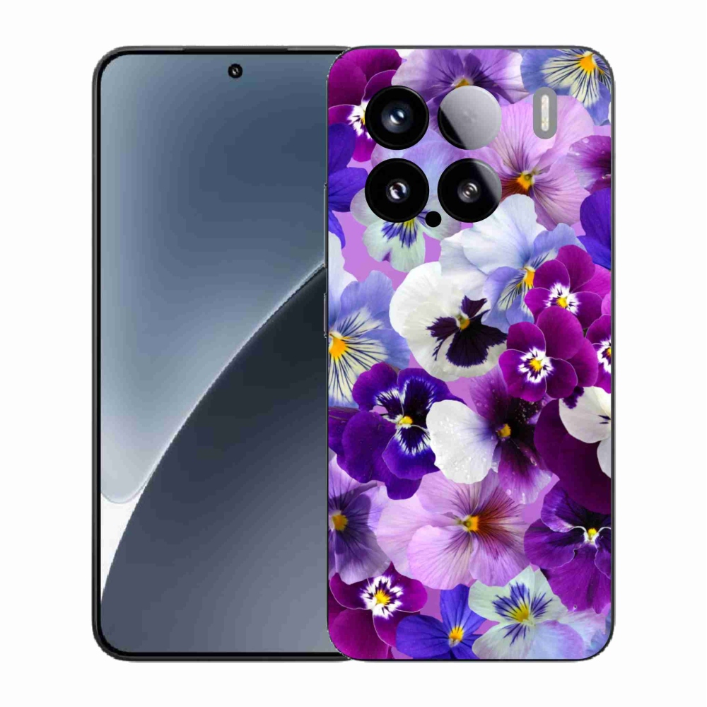 Gelový kryt mmCase na Xiaomi 15 - květiny 9