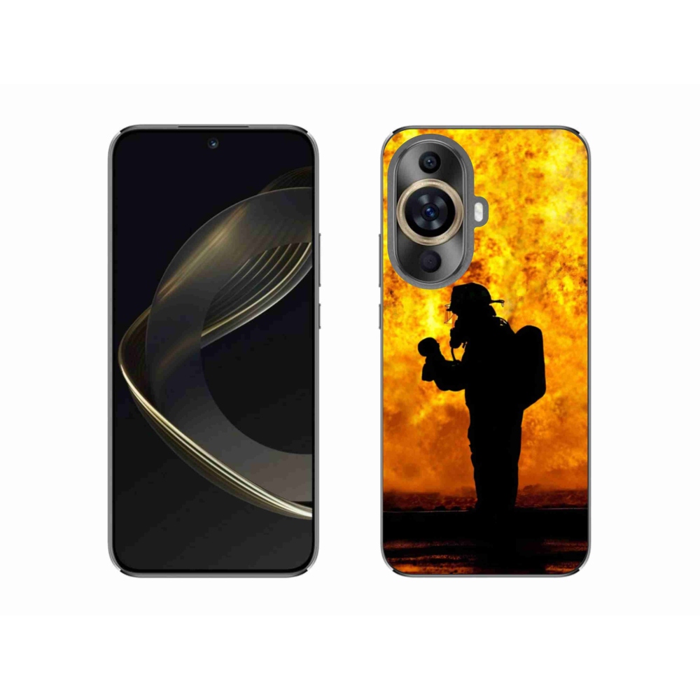 Gelový kryt mmCase na Huawei Nova 11 - hasič