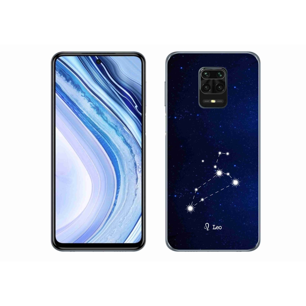 Gelový kryt mmCase na Xiaomi Redmi Note 9 Pro - souhvězdí Lva