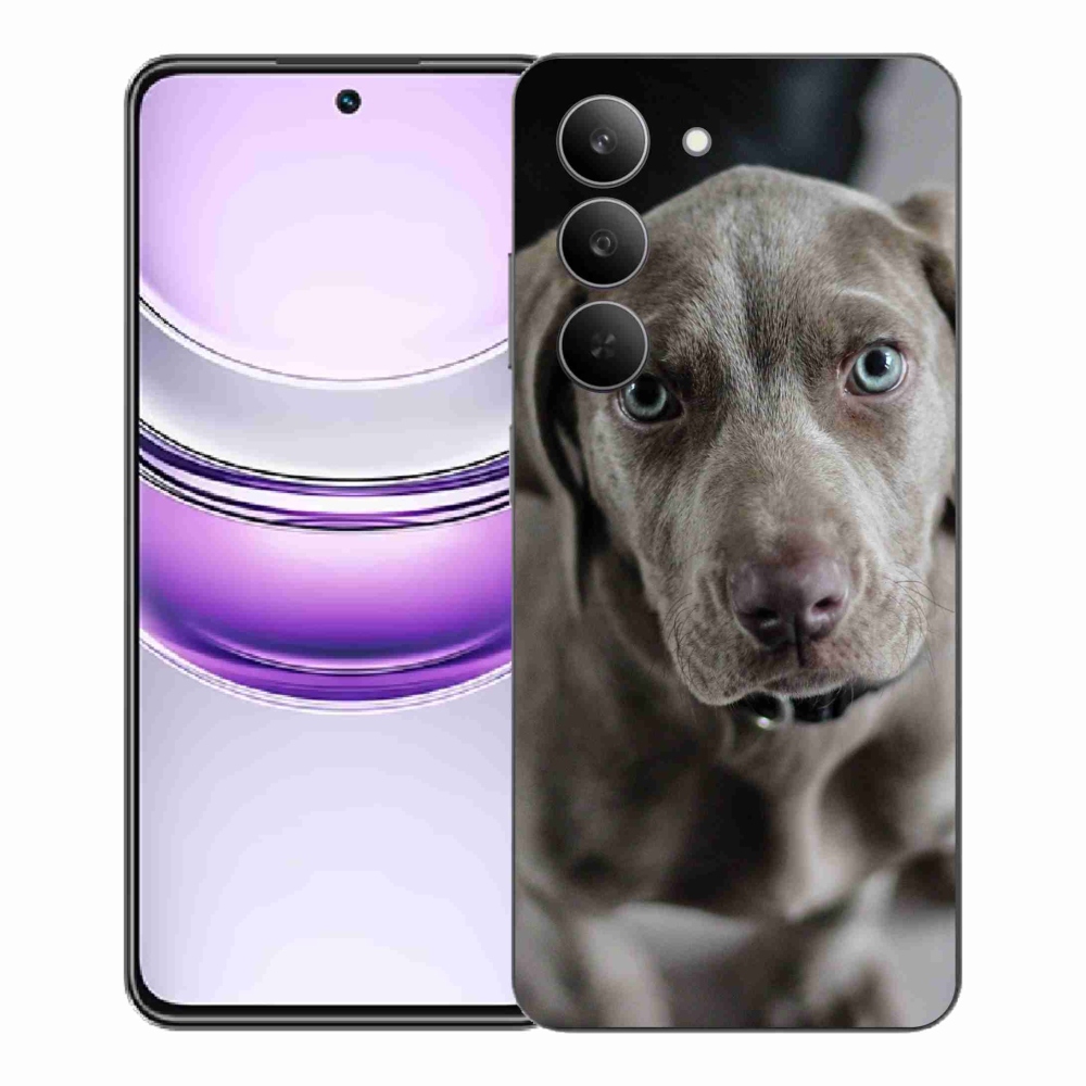 Gelový kryt mmCase na Realme 14x 5G - výmarský ohař