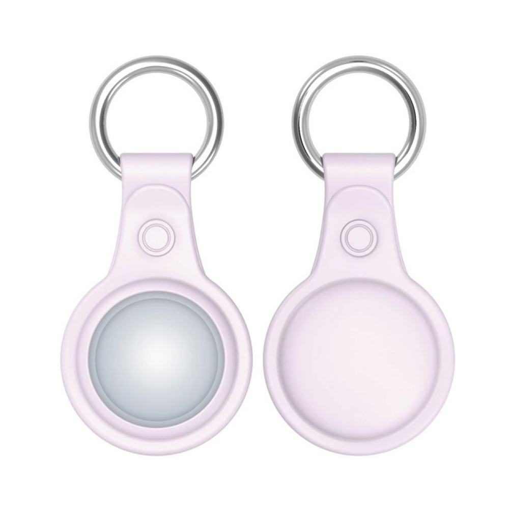 DUX silikonový obal na Apple AirTag sada 4ks - černý/modrý/růžový/zelený