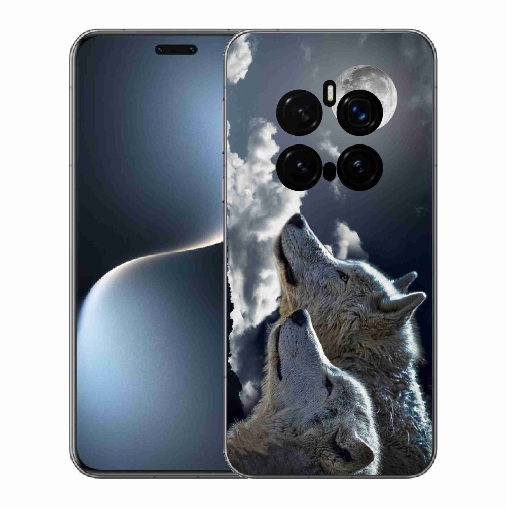 Gelový kryt mmCase na Honor Magic 7 Pro 5G - vlci