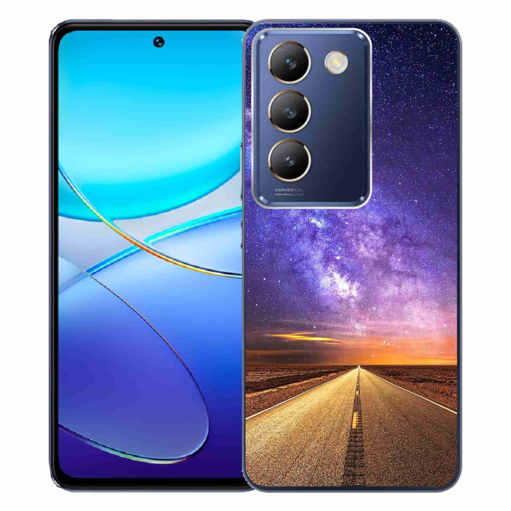 Gelový kryt mmCase na Vivo V40 SE 4G/5G - americká silnice