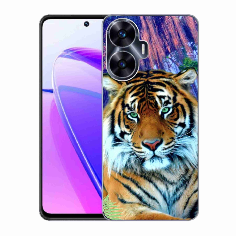 Gelový obal mmCase na Realme C55 - tygr