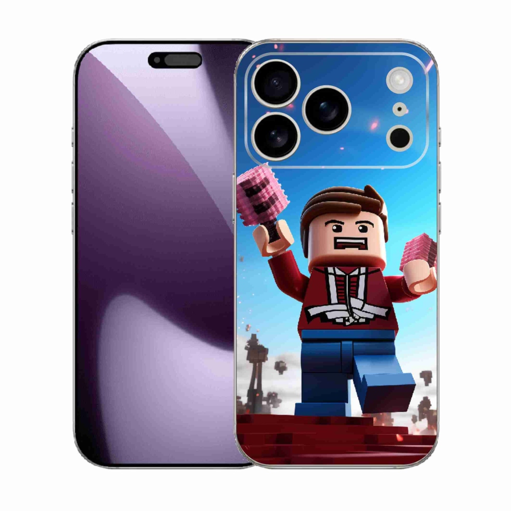Gelový kryt mmCase na iPhone 17 Pro - roblox 2