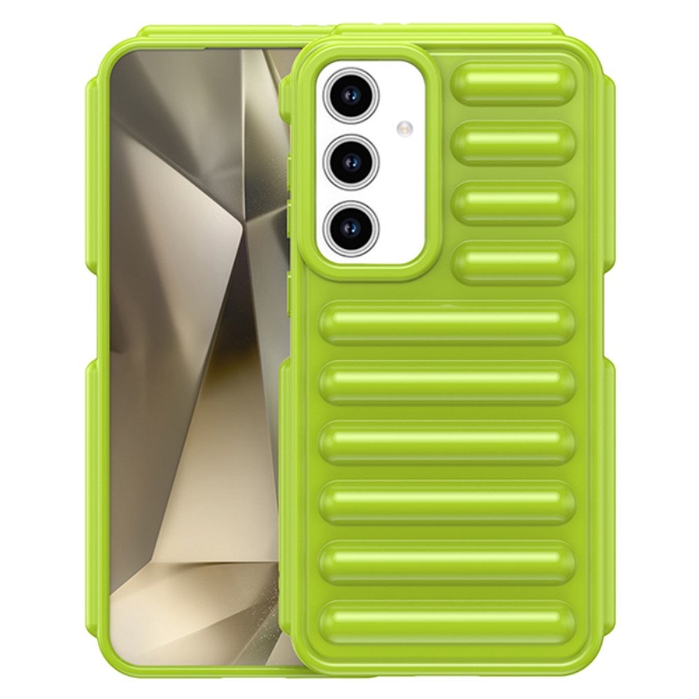 Capsule odolný gelový obal na Samsung Galaxy S24 FE - zelený
