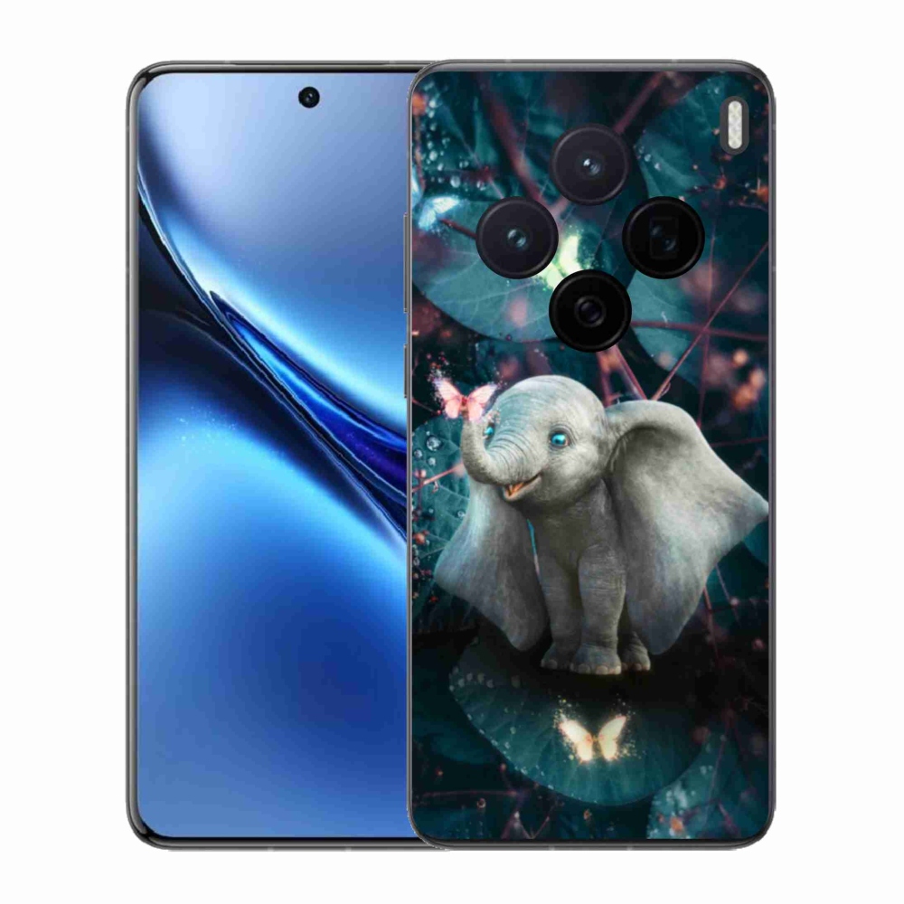 Gelový kryt mmCase na Vivo X200 5G - roztomilý slon