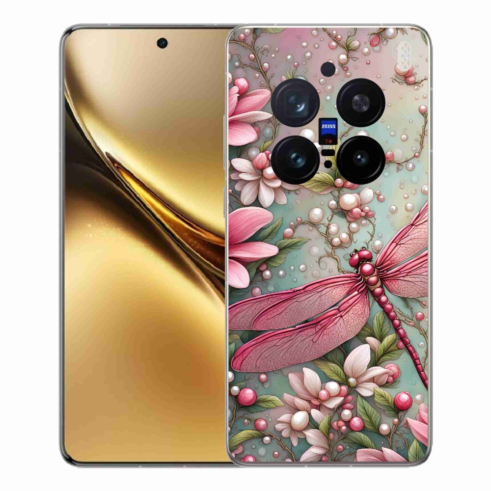 Gelový kryt mmCase na Vivo X200 Pro 5G - vážka