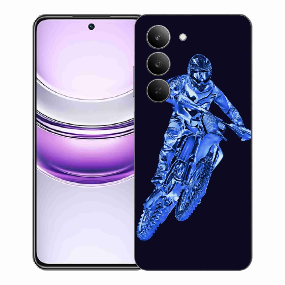 Gelový kryt mmCase na Realme 14x 5G - motocross 1