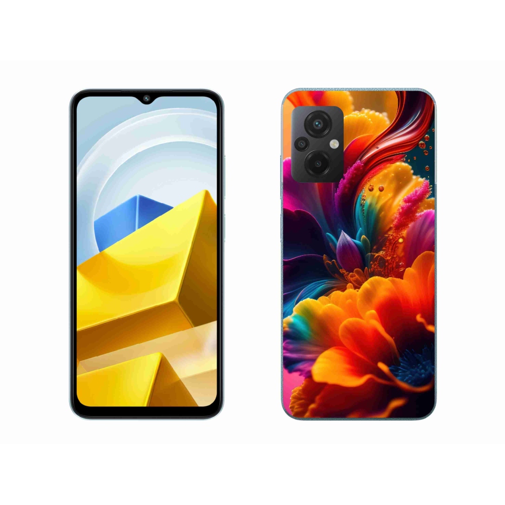 Gelový kryt mmCase na Xiaomi Poco M5 4G - abstraktní motiv 2