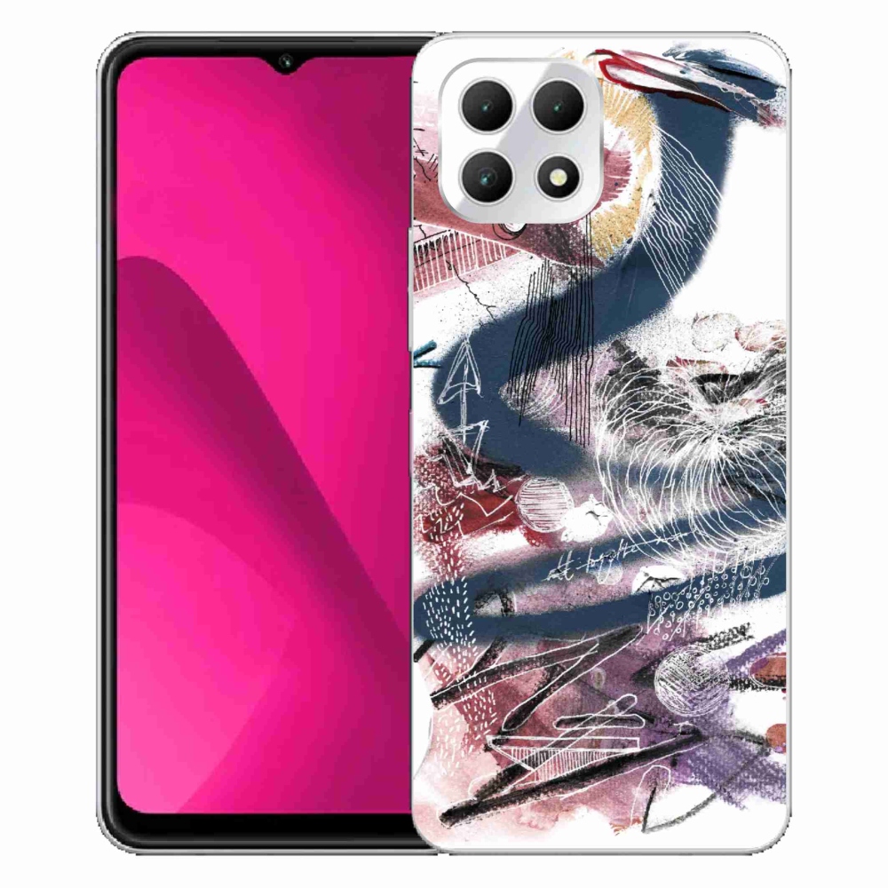 Gelový kryt mmCase na T-Mobile T Phone 2 - abstraktní motiv 28