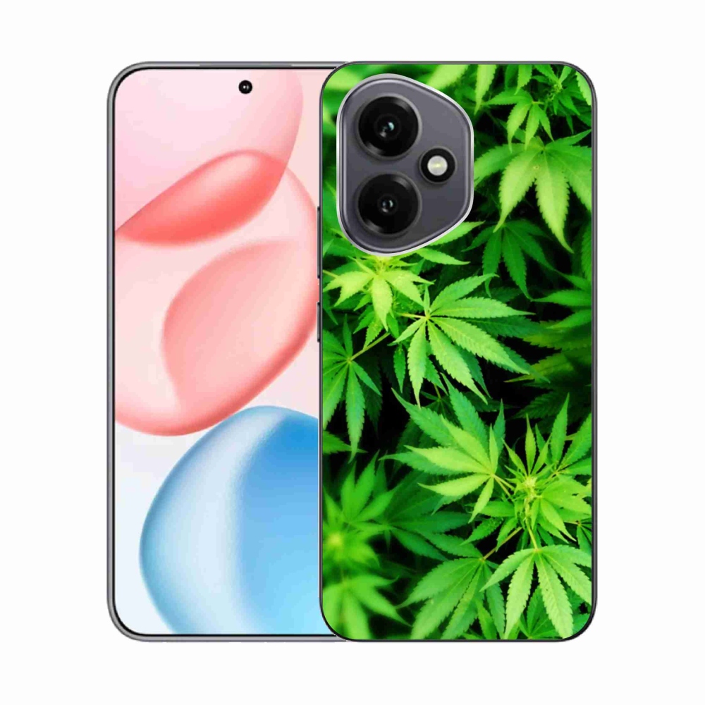 Gelový kryt mmCase na Honor 400 - konopí 3