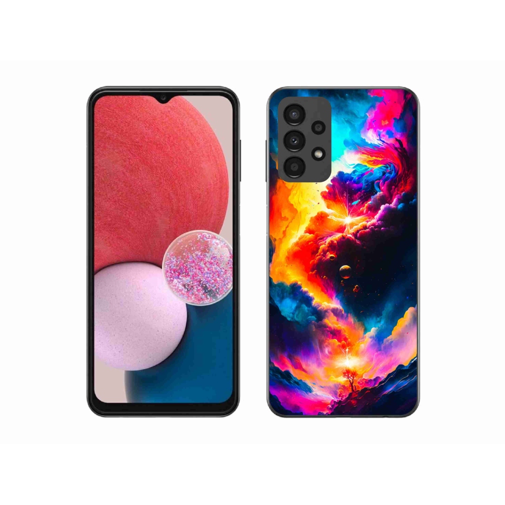 Gelový kryt mmCase na Samsung Galaxy A13 4G - abstraktní motiv