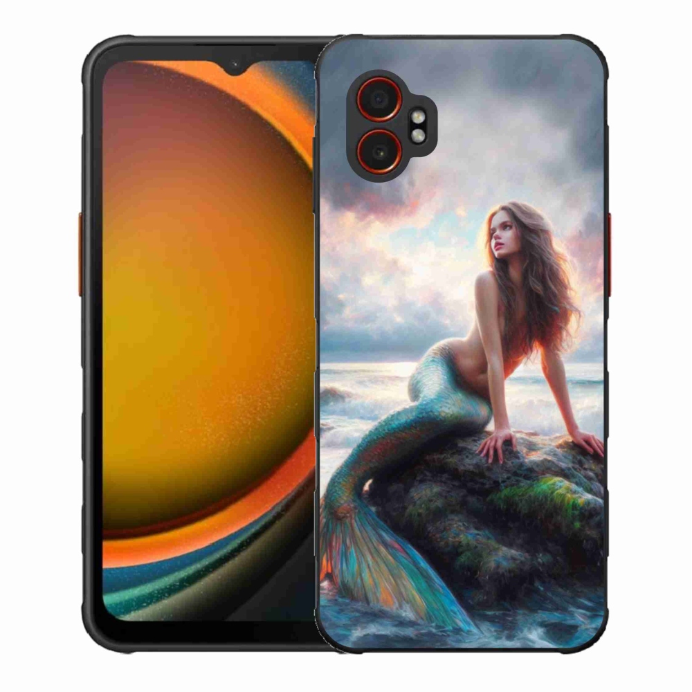 Gelový kryt mmCase na Samsung Galaxy Xcover 7 Pro - mořská panna