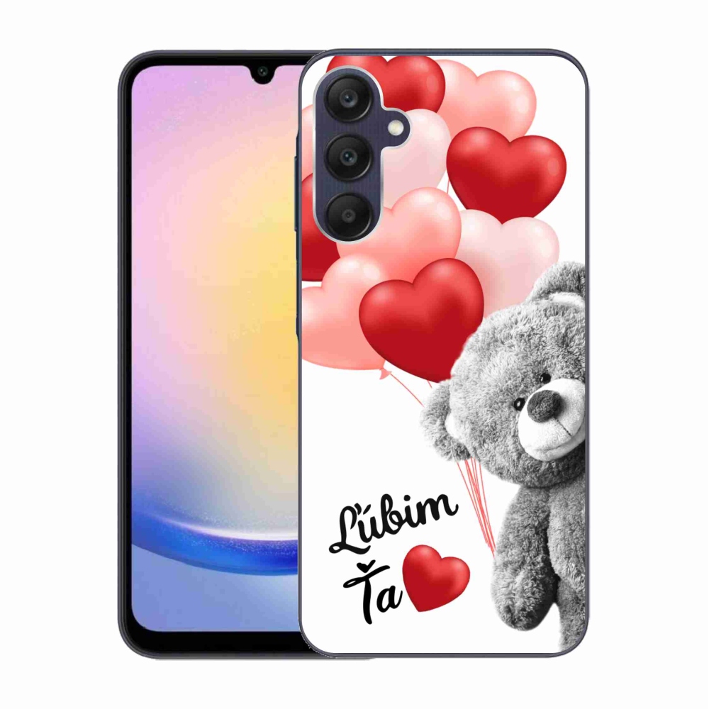 Gelový obal mmCase na Samsung Galaxy A25 5G - ľúbim ťa sk