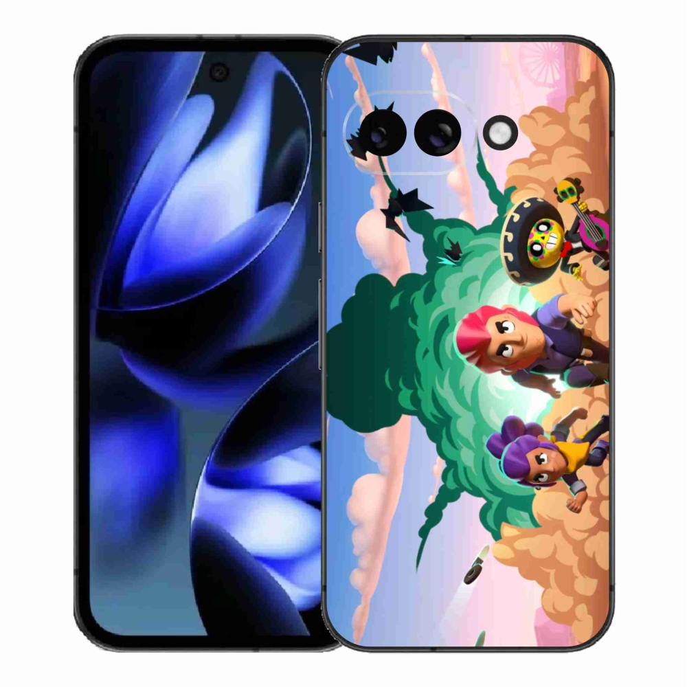 Gelový kryt mmCase na Google Pixel 9a - brawl stars