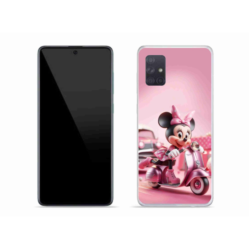 Gelový kryt mmCase na Samsung Galaxy A71 - minnie 1