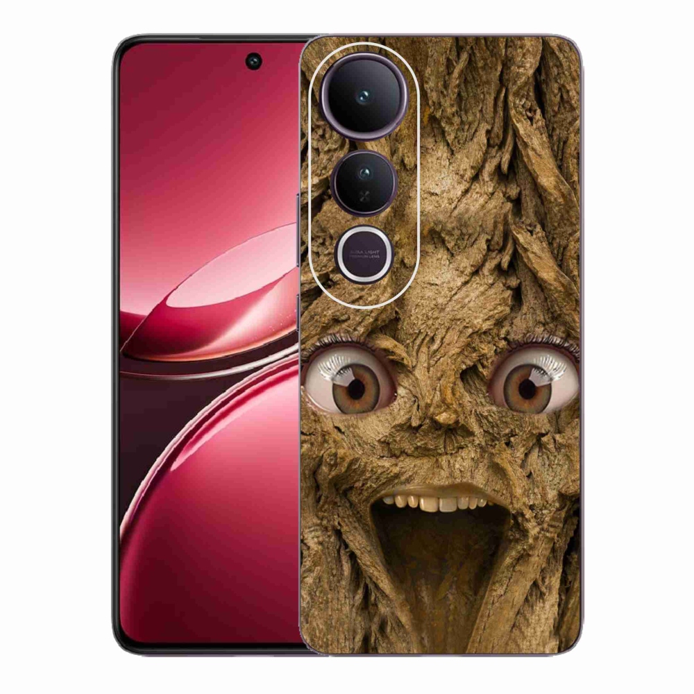 Gelový kryt mmCase na Vivo V50 Lite 4G/5G - veselý strom s očima