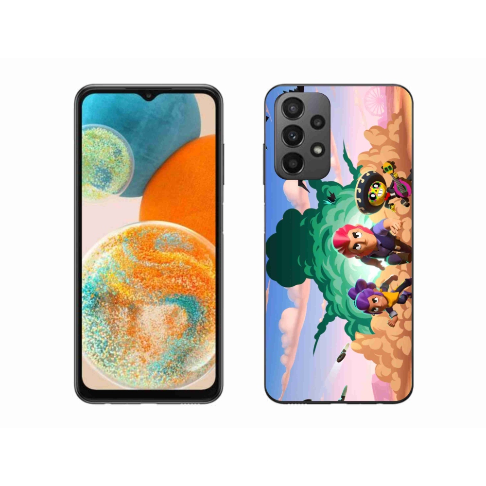 Gelový kryt mmCase na Samsung Galaxy A23 4G/5G - brawl stars