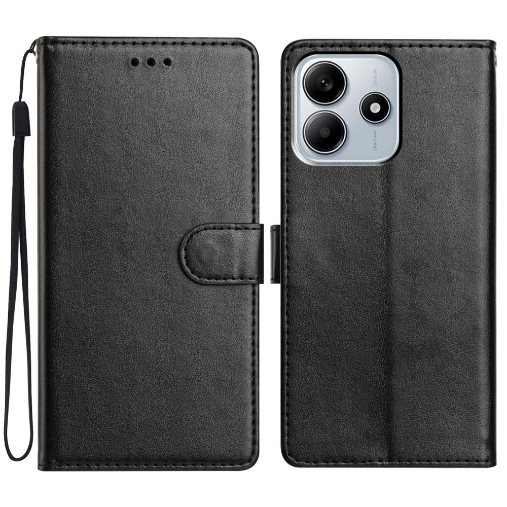 Clots knížkové pouzdro na Xiaomi Redmi Note 14 5G - černé