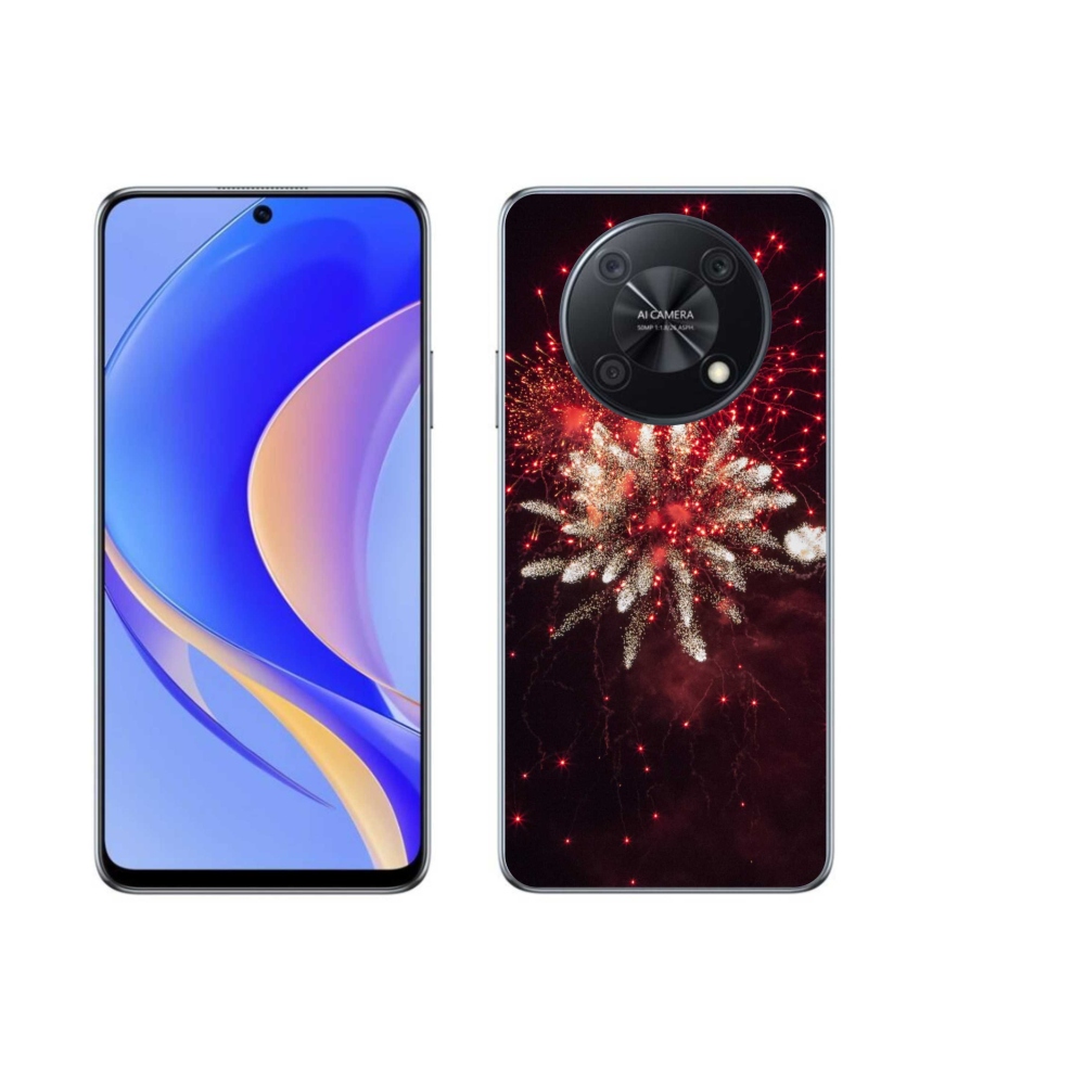 Gelový kryt mmCase na Huawei Nova Y90 - ohňostroj