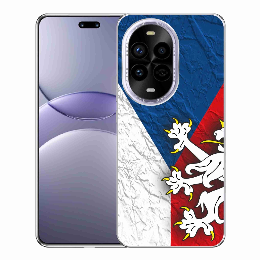 Gelový kryt mmCase na Huawei Nova 13 Pro 5G - česká vlajka 1
