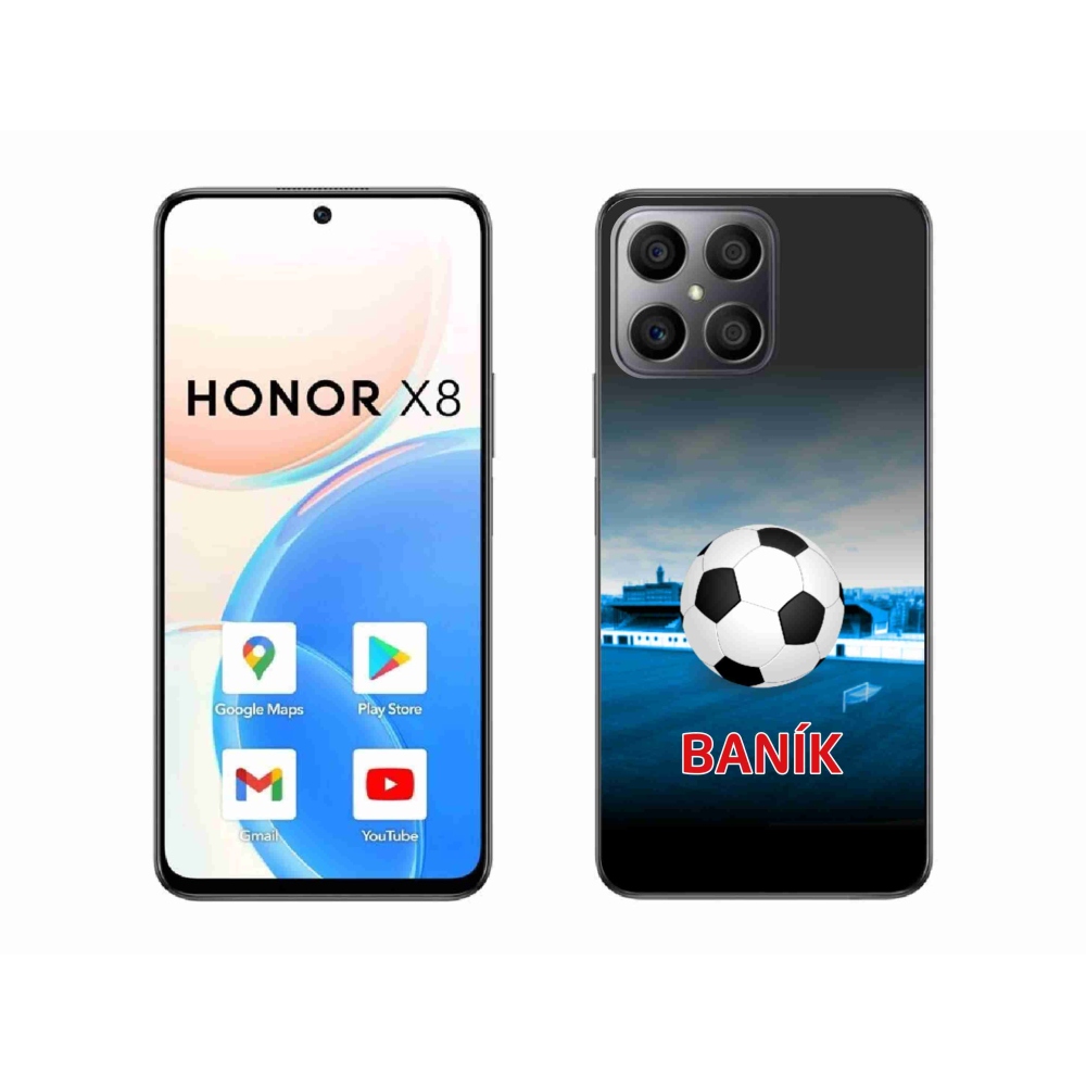 Gelový kryt mmCase na Honor X8 4G - baník 2
