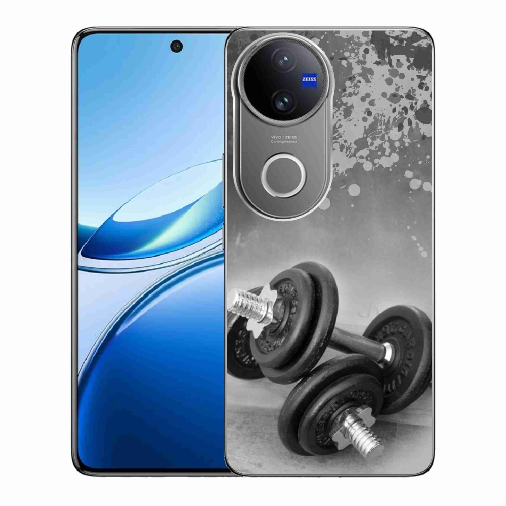 Gelový kryt mmCase na Vivo V50 5G - činky 1