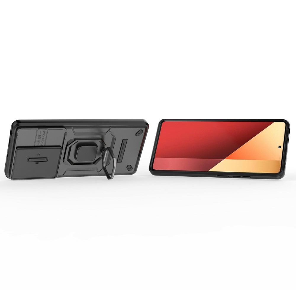 Lens odolný kryt na Xiaomi Redmi Note 14S - černý