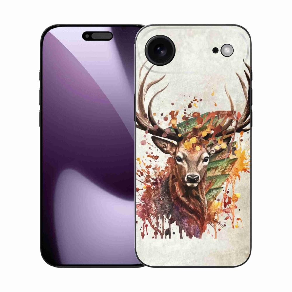 Gelový kryt mmCase na iPhone 17 Air - jelen 1
