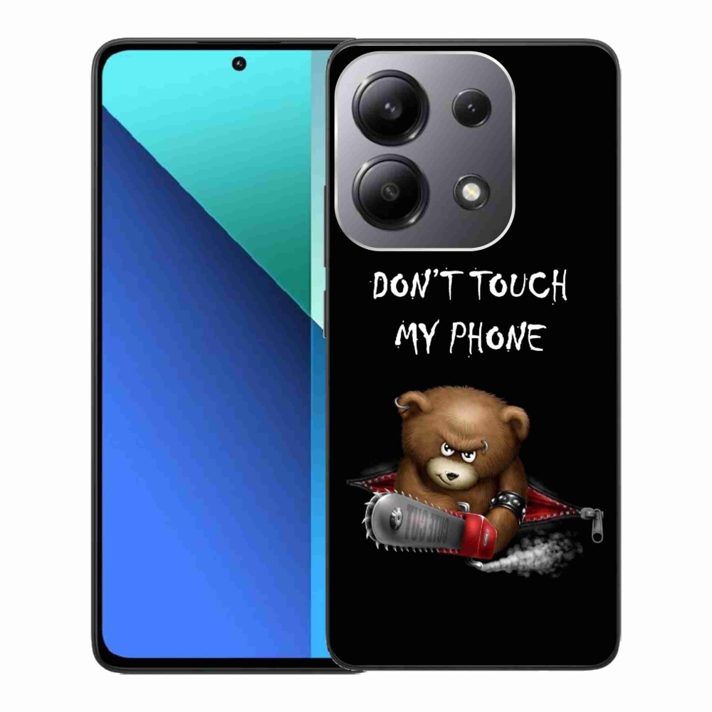 Gelový kryt mmCase na Xiaomi Redmi Note 13 - nesahej na telefon