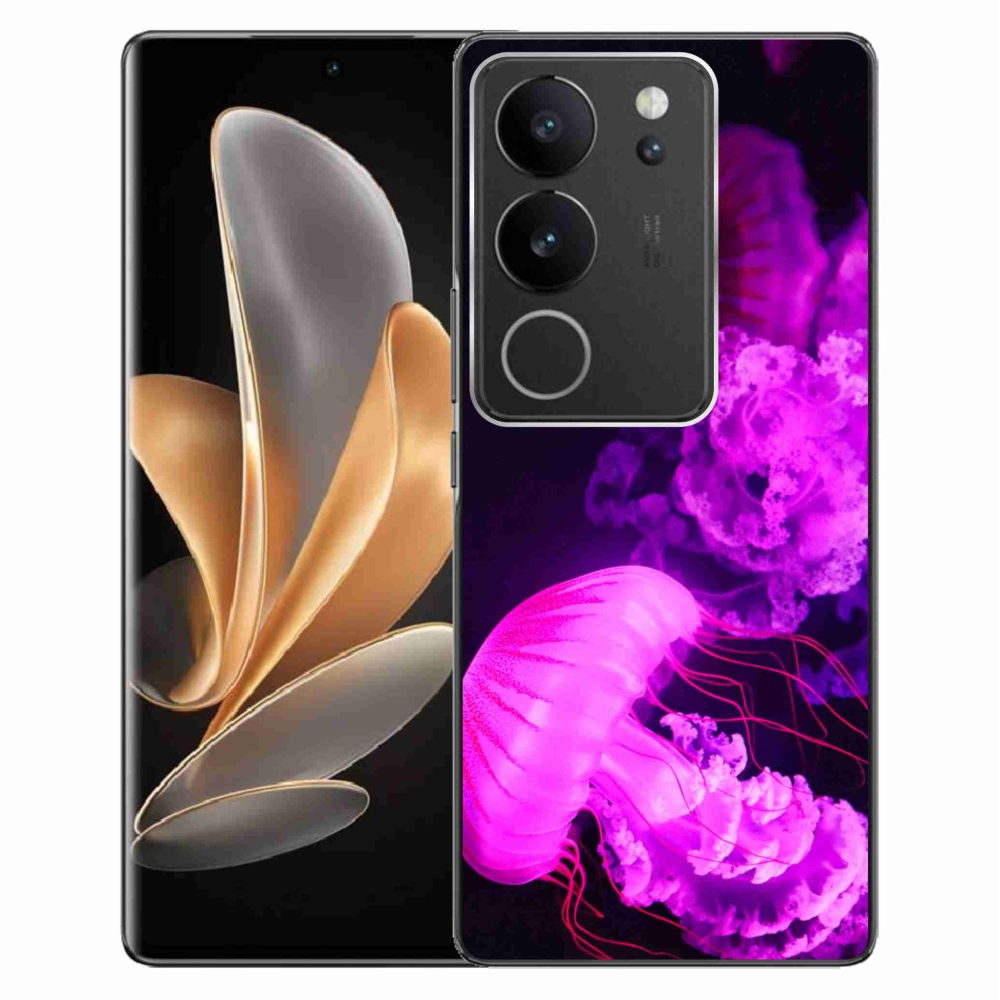 Gelový kryt mmCase na Vivo V29 5G - medúza 1