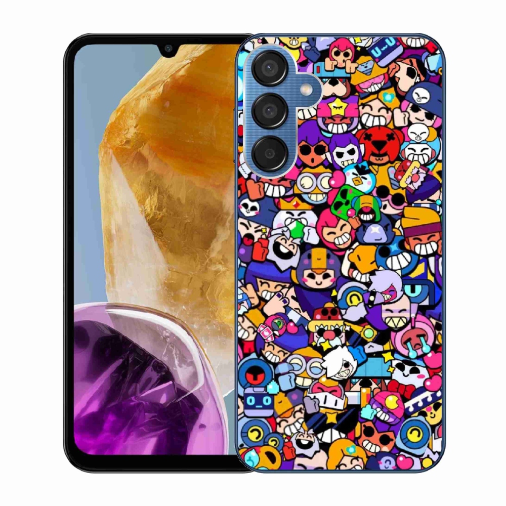 Gelový kryt mmCase na Samsung Galaxy M15 5G - brawl stars 2