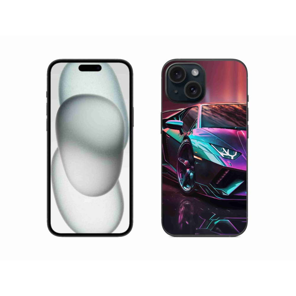 Gelový kryt mmCase na iPhone 15 - auto 8