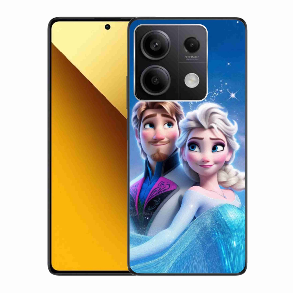 Gelový kryt mmCase na Xiaomi Redmi Note 13 5G - ledové království 1