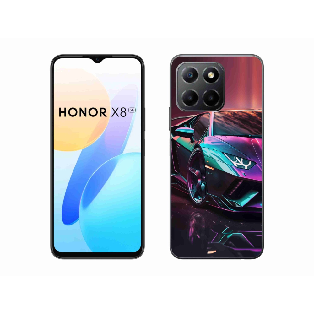 Gelový kryt mmCase na Honor X8 5G - auto 8